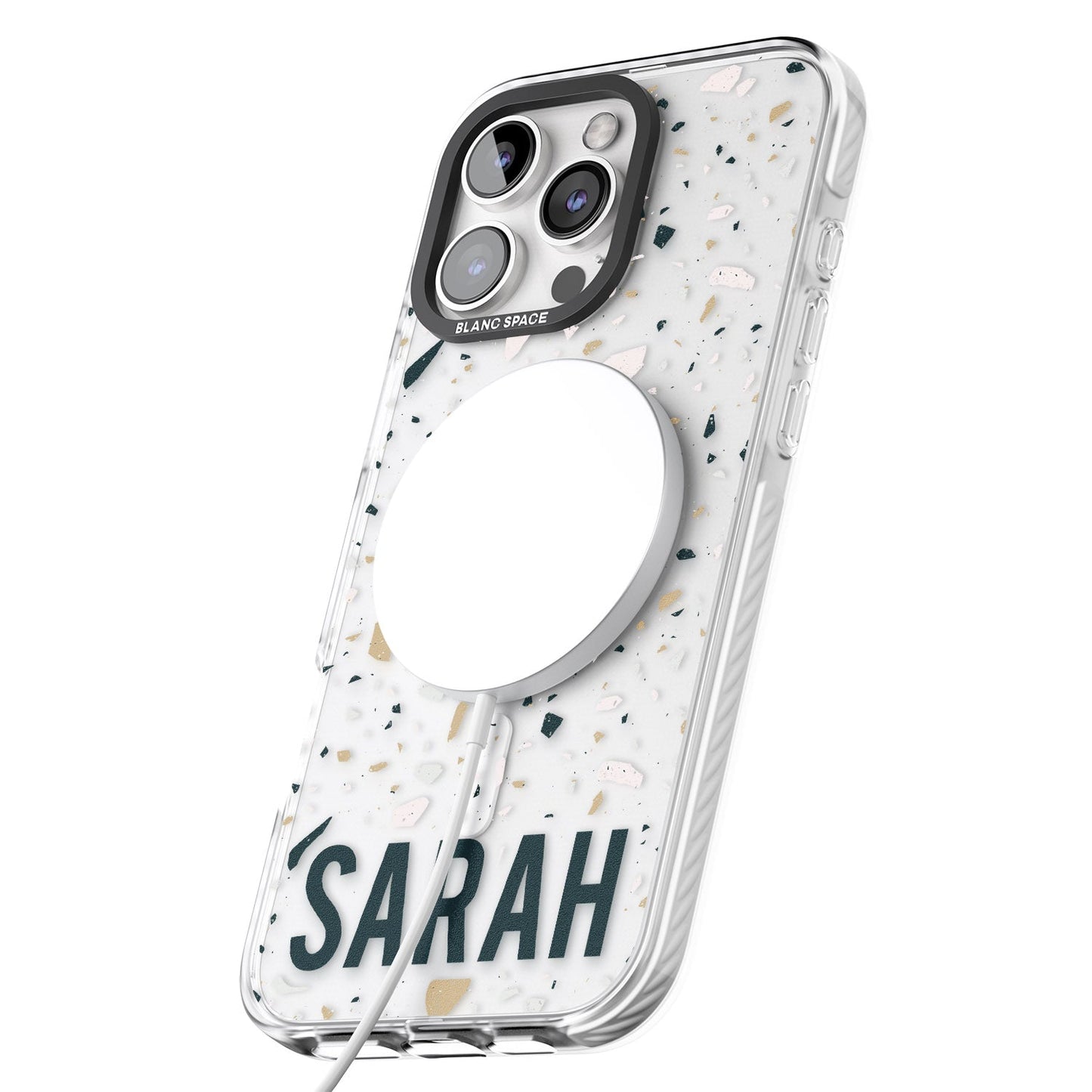 Personalised Terrazzo Blue, Pink, Brown