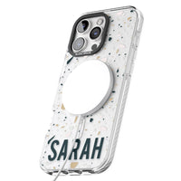 Personalised Terrazzo Blue, Pink, Brown