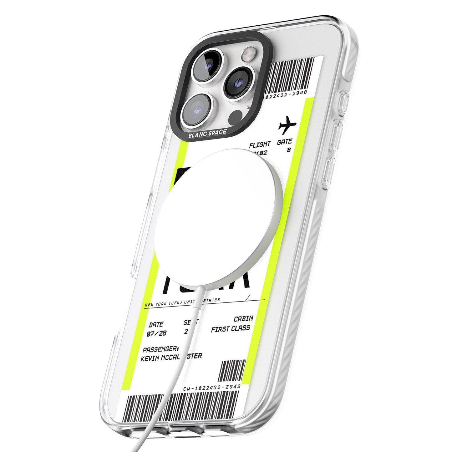 Personalised New York Boarding Pass