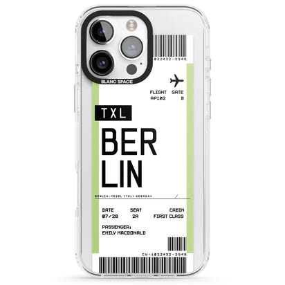 Personalised Berlin Boarding Pass