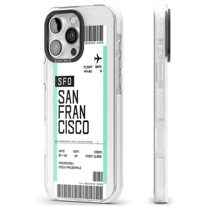 Personalised San Francisco Boarding Pass