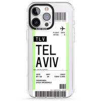 Personalisierte Bordkarte für Tel Aviv
