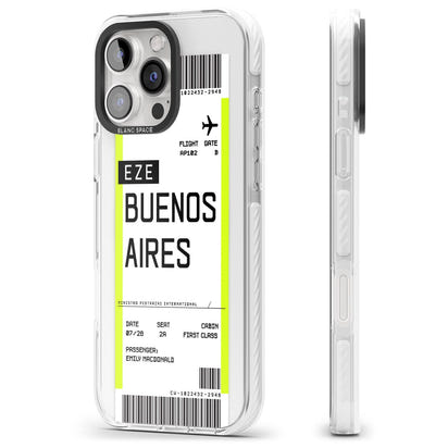 Personalised Buenos Aires Boarding Pass
