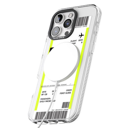 Carte d'embarquement personnalisée pour Mexico