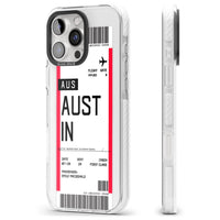 Personalised Austin Boarding Pass