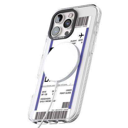 Personalised Washington D.C. Boarding Pass