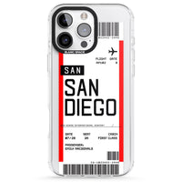 Personalised San Diego Boarding Pass