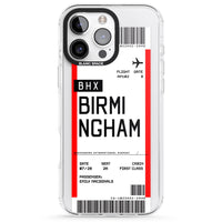 Personalised Birmingham Boarding Pass