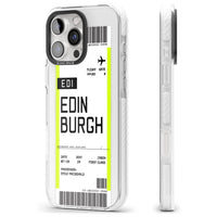 Personalised Edinburgh Boarding Pass