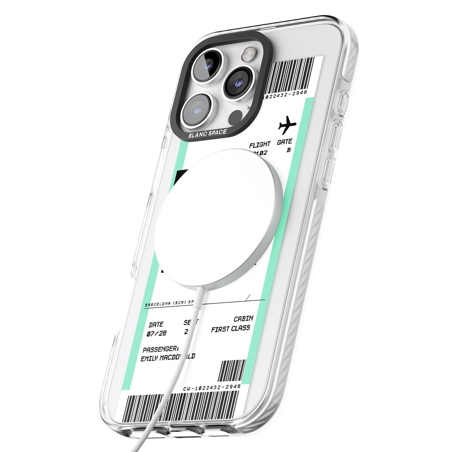 Personalised Barcelona Boarding Pass