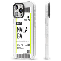 Personalised Málaga Boarding Pass