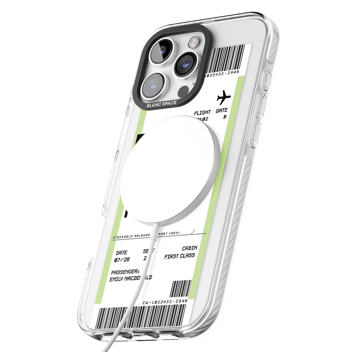 Personalised Stockholm Boarding Pass