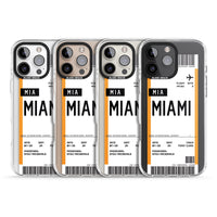 Personalised Miami Boarding Pass