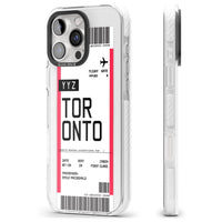 Personalised Toronto Boarding Pass