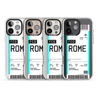 Personalised Rome Boarding Pass