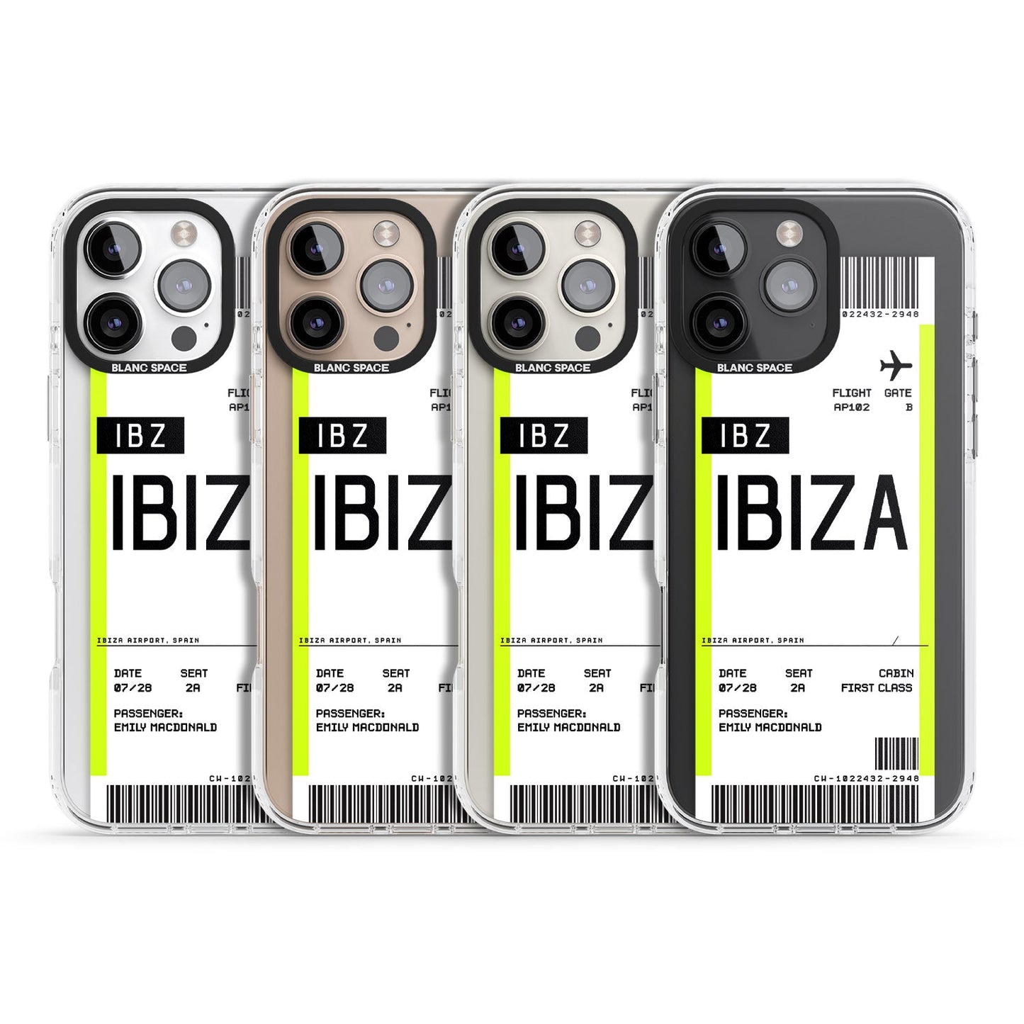 Personalised Ibiza Boarding Pass