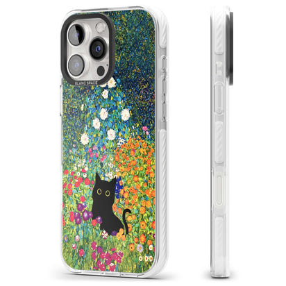 Cat in Klimt's Garden