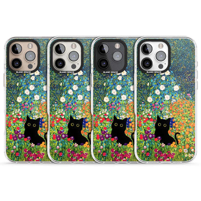 Cat in Klimt's Garden