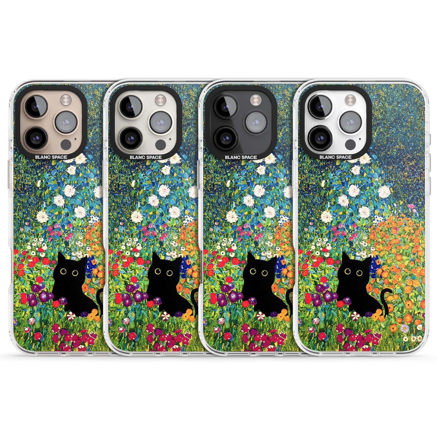 Cat in Klimt's Garden