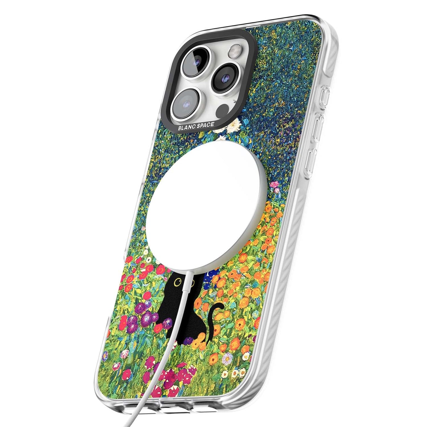 Cat in Klimt's Garden