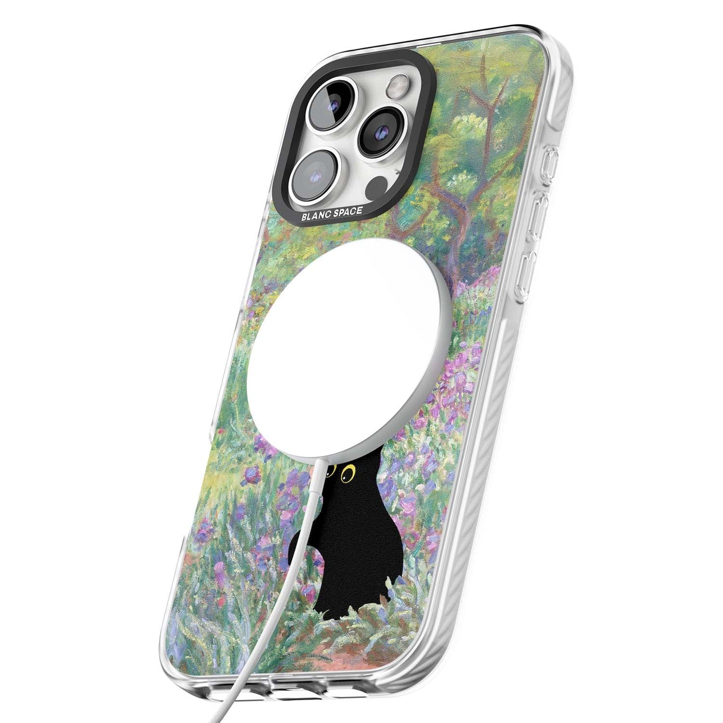 Cat in Monet's Giverny Garden