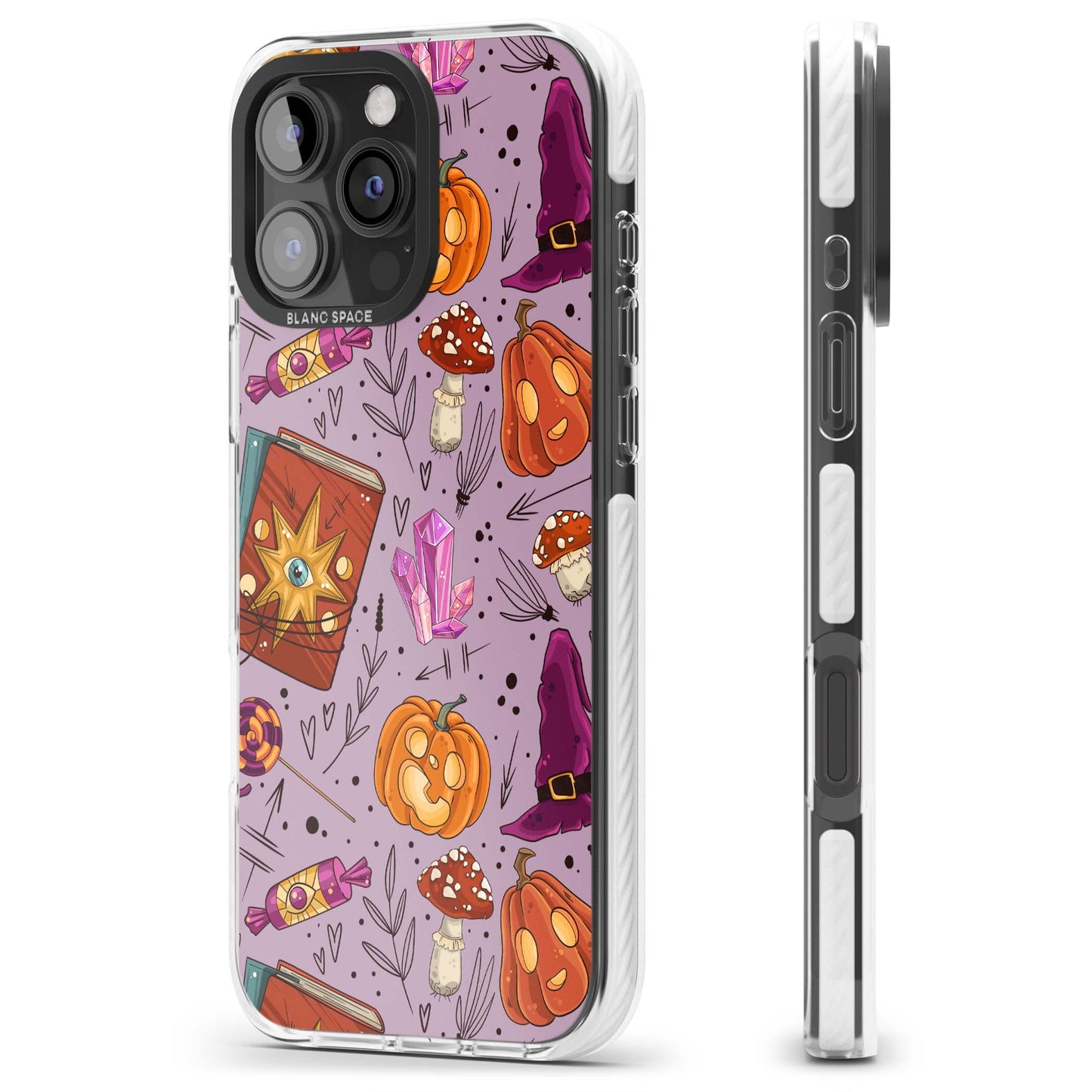 Witchy Cartoon Halloween Pattern