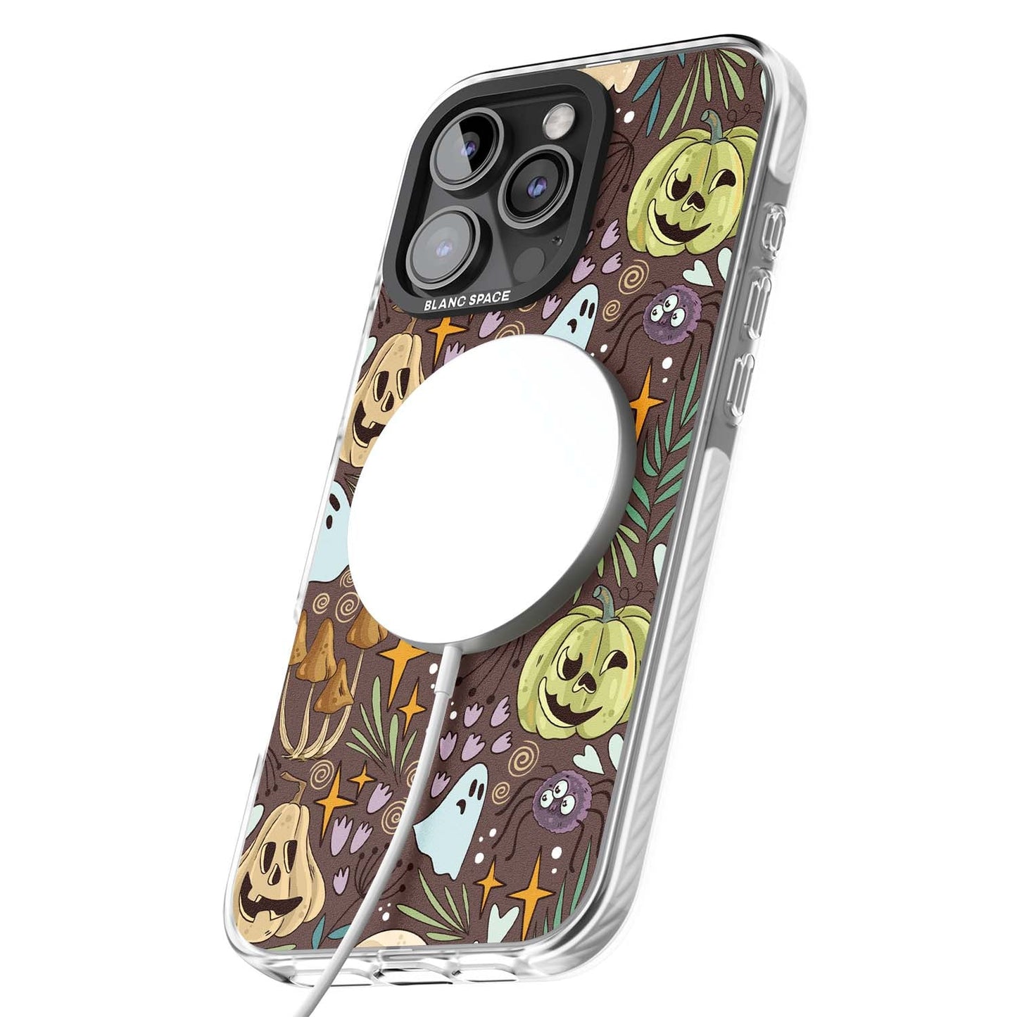 Goblincore Cartoon Halloween Pattern