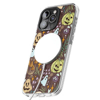 Goblincore Cartoon Halloween Pattern