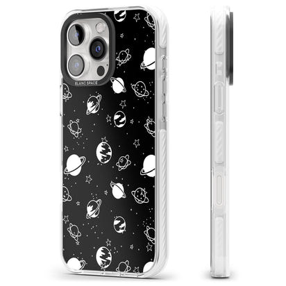 White Planets On Black