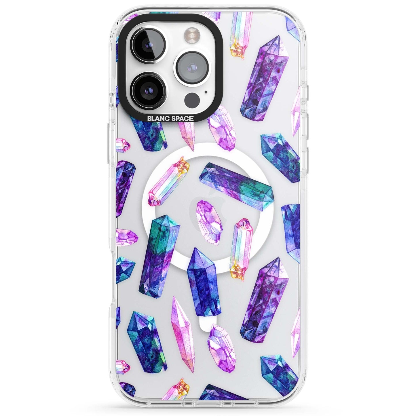 Iridescent Prism Crystals