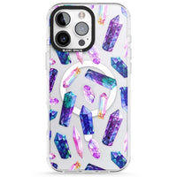 Iridescent Prism Crystals