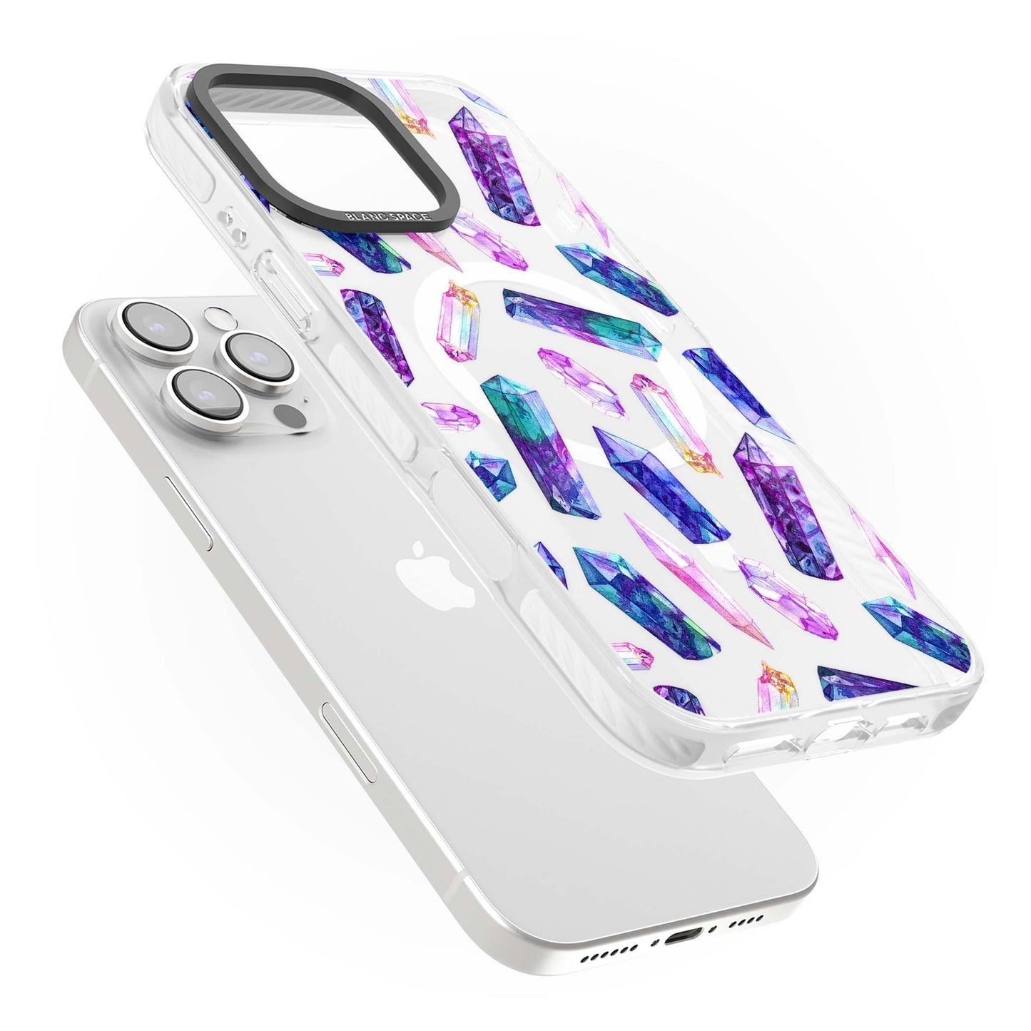 Iridescent Prism Crystals