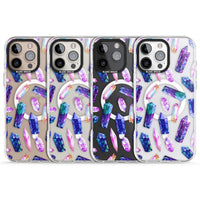 Iridescent Prism Crystals