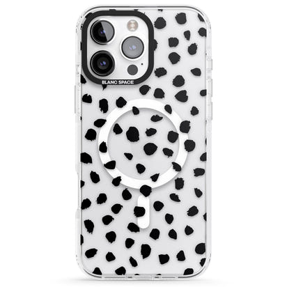 Black Dalmatian Polka Dot
