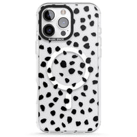 Black Dalmatian Polka Dot
