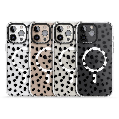 Black Dalmatian Polka Dot