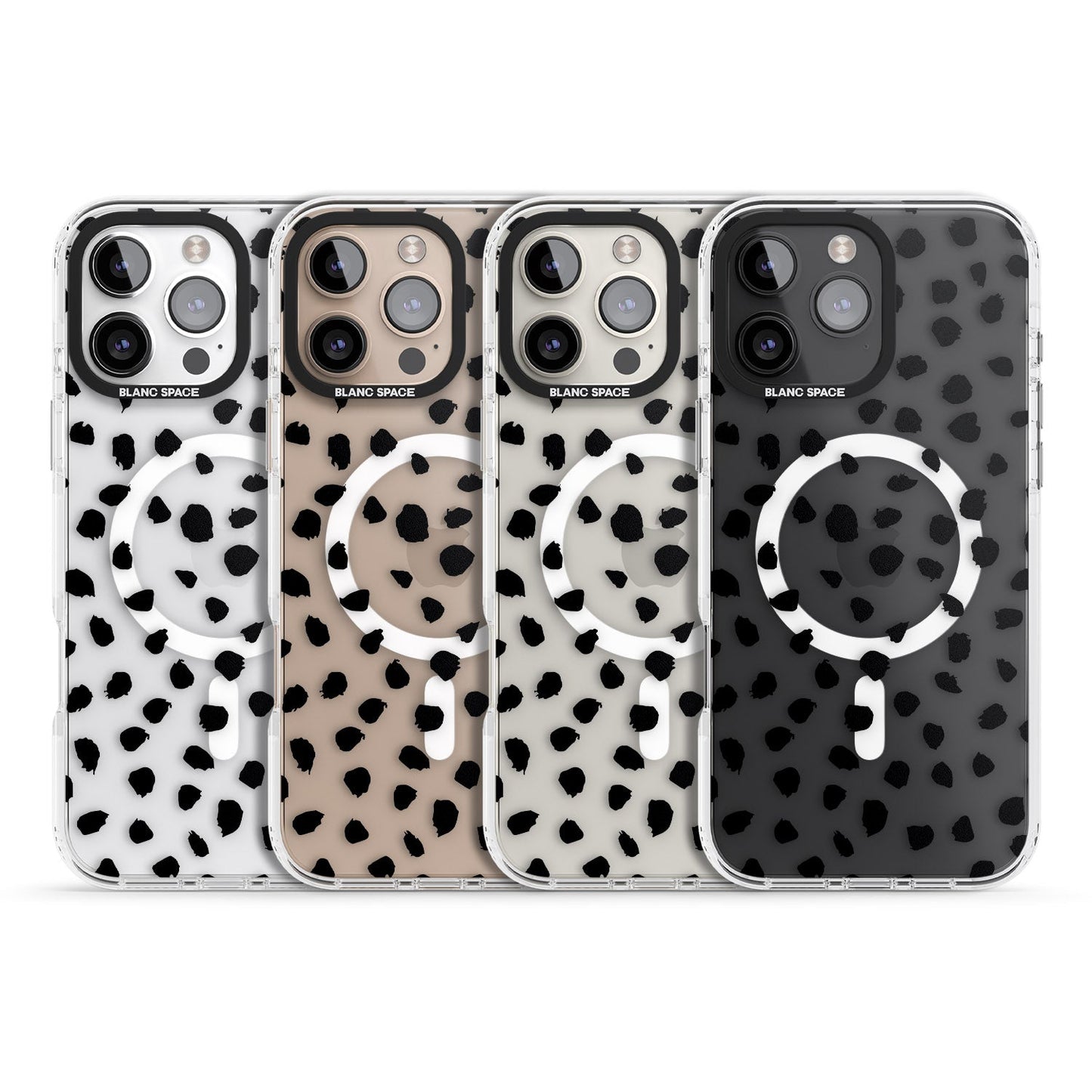 Black Dalmatian Polka Dot