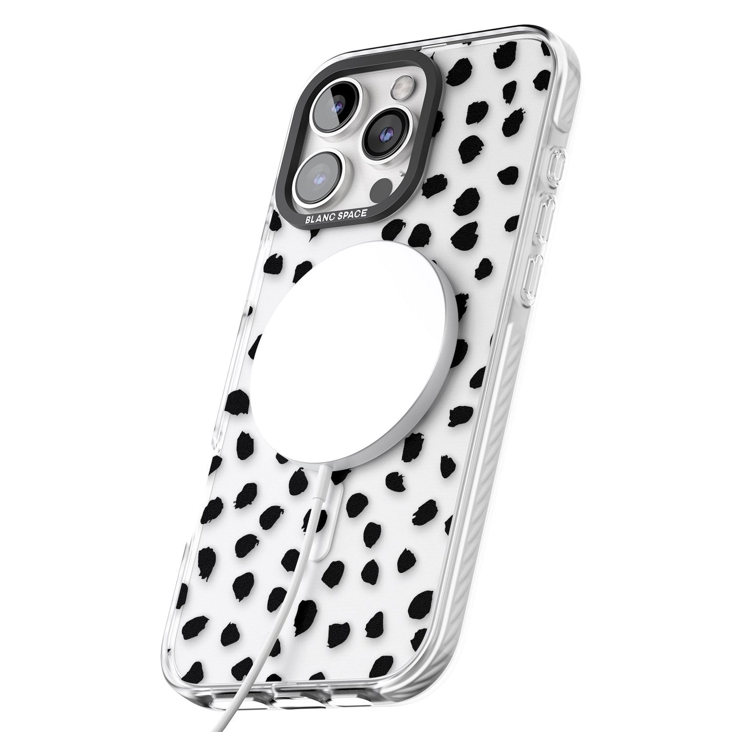 Black Dalmatian Polka Dot