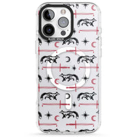 Motif renard et lame