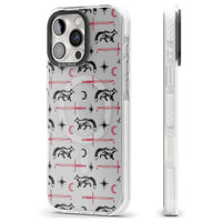 Motif renard et lame