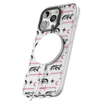 Motif renard et lame