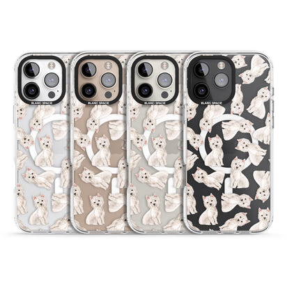 Motif de chien Westie