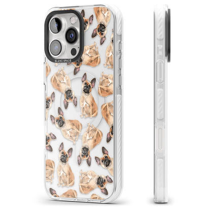 French Bulldog Watercolour Pattern