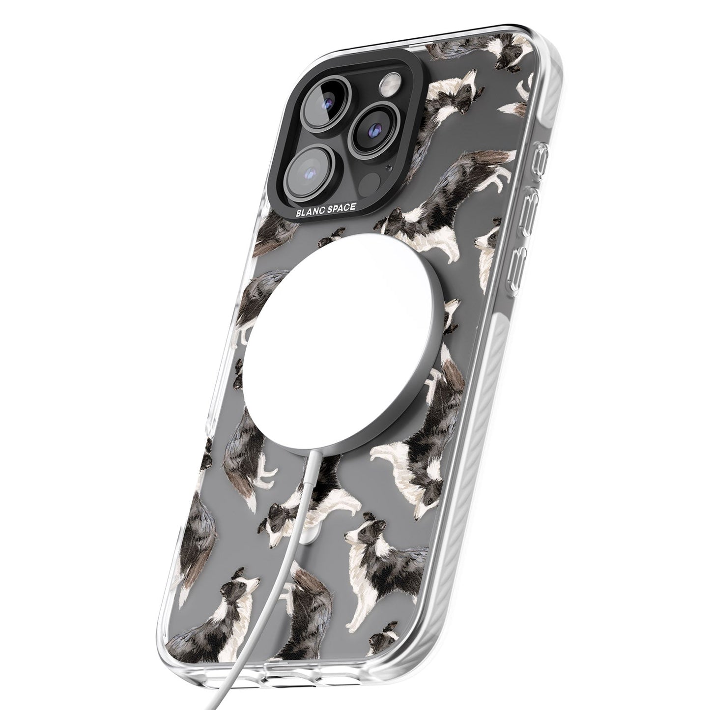 Border Collie Pattern Watercolour