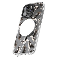 Border Collie Pattern Watercolour