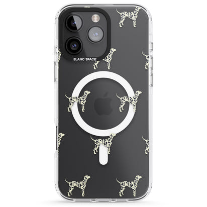 Motif de chien dalmatien