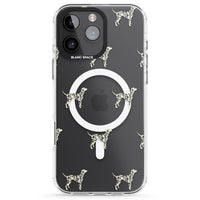 Motif de chien dalmatien