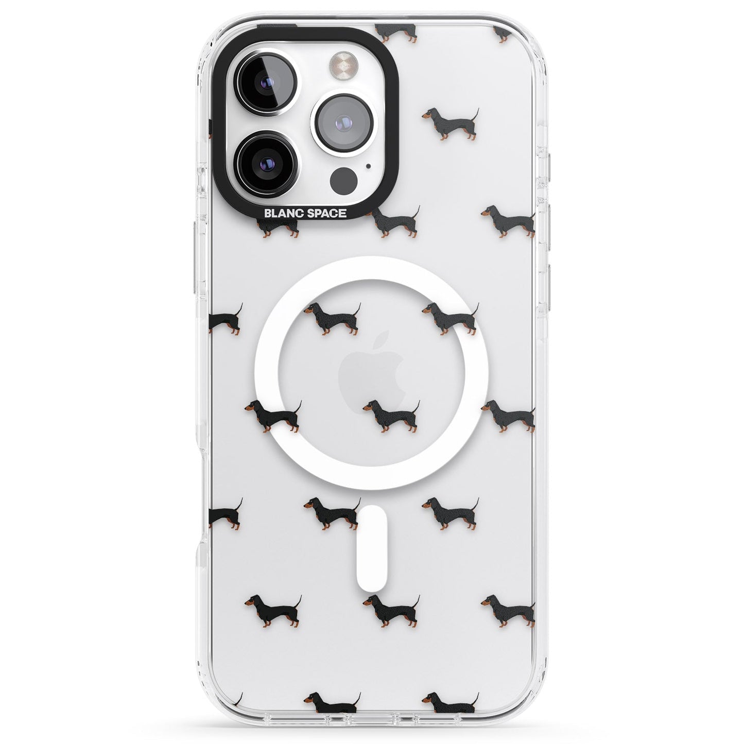 Dachshund Pattern Clear
