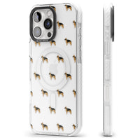 German Shepherd Pattern Clear