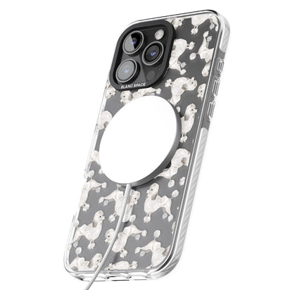 Pudel-Aquarellmuster